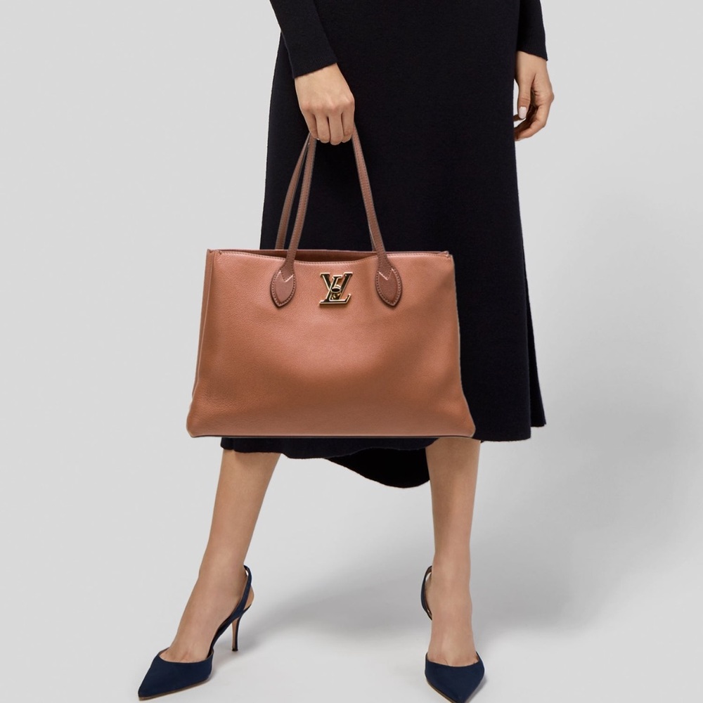 Louis Vuitton Taurillon Lockme Cabas Shopper